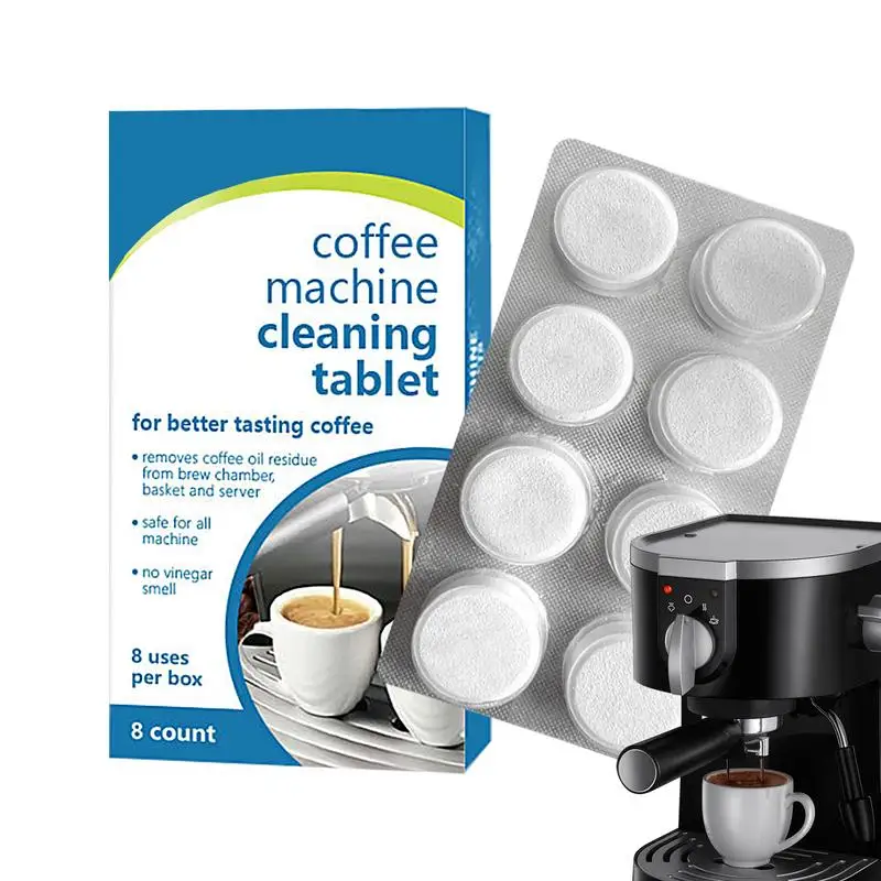 Coffee Machine Cleaning Tablets Coffee Maker Pot Effective Descaling & Cleaning Tabs Machine Cleaner For Maker Pot