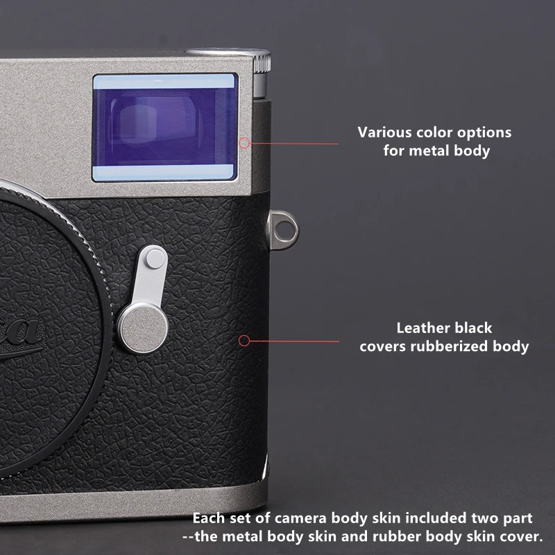 M10 M10P Camera Sticker Decal Skin for Leica M 10 / M10P Camera Skin Premium Wraps Cases Protective Guard Film Court Wraps Cover 2