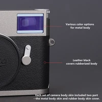 M10 M10P Camera Sticker Decal Skin for Leica M 10 / M10P Camera Skin Premium Wraps Cases Protective Guard Film Court Wraps Cover 2