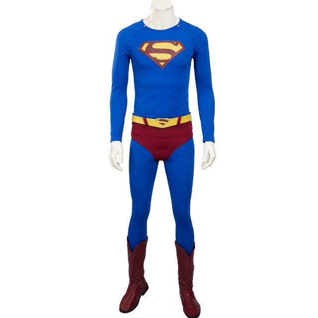 Costume di carnevale di Halloween supereroe Clark Kent Returns