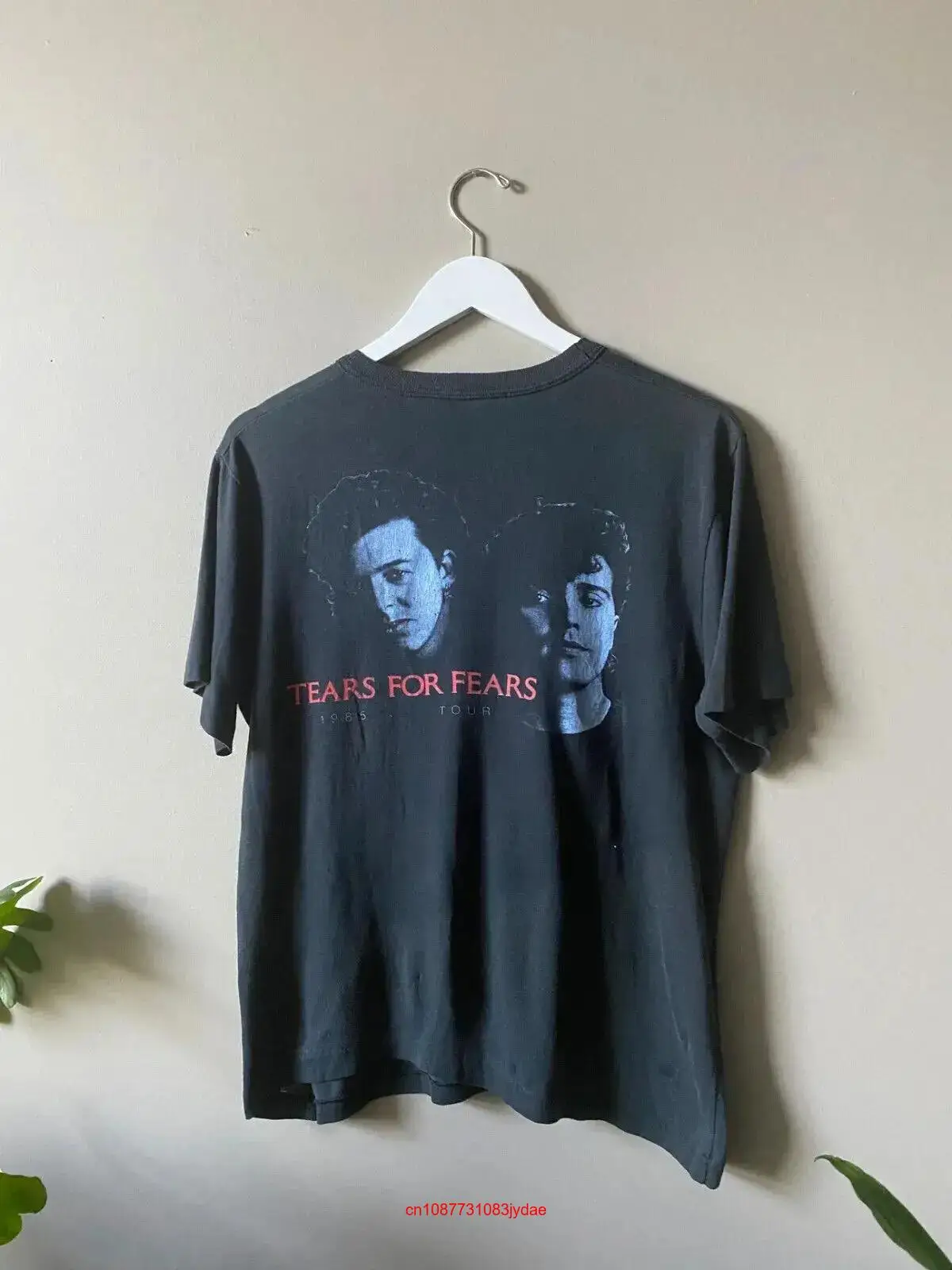 1985, футболка с длинным или коротким рукавом AN19417 со слезами за страхами