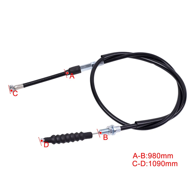 109 cm Motorrad Kupplung Kabel Drahtseil Für KDX200 KDX220 KDX 200 220 KDX220R 97-2005 Motorrad Erweiterte Linie Draht kabel Drahtseil – Detail 7