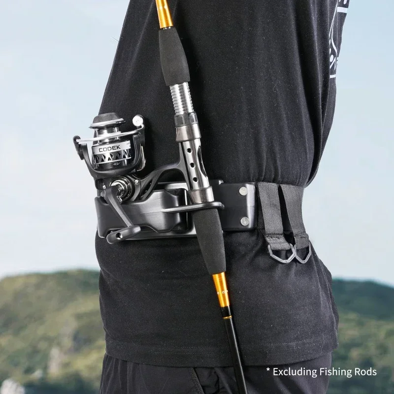 1PC Fishing Belts Lure Rod Waist Support Belt Fishing Bracket Temporary Insertion Outdoor Tackle Supplies Accessories fishing rod bracket fishing gear accessories