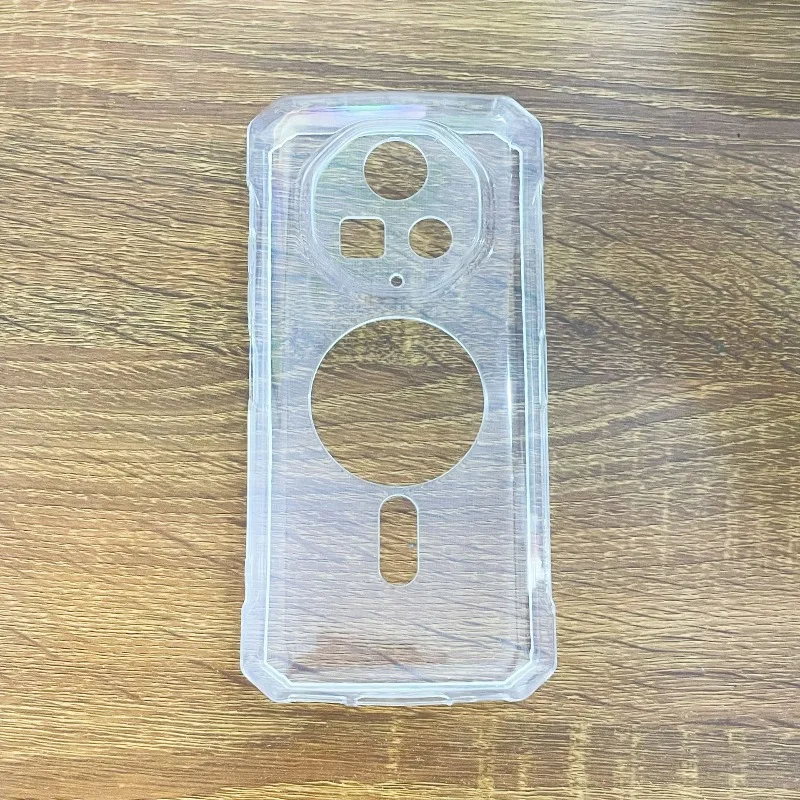 Ultra-Thin Black Transparent TPU Phone Case - Soft Silicone Cover