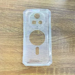 Ultra - Thin Black Transparent TPU Phone Case - Soft Silicone Cover for DOOGEE Fire 5Ultra (Transparent)