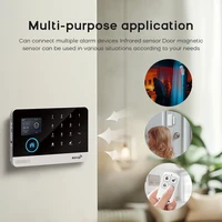PGST WiFi GSM 2G Tuya Smart Life Home Alarm Security System Kit Alexa Automation Alarm Security Protection Door Motion Detector - Image 4