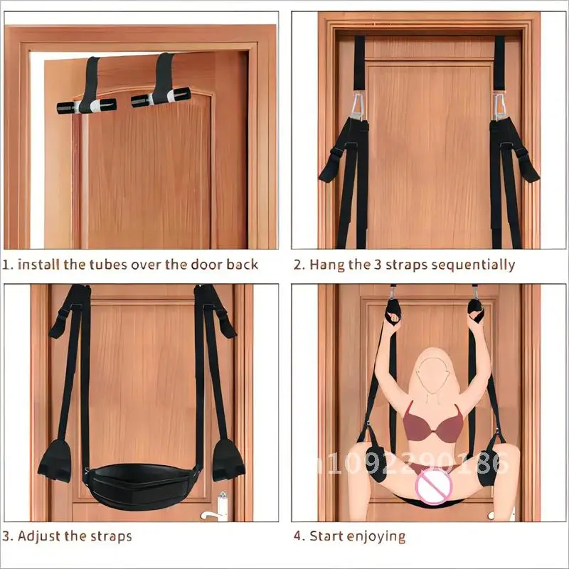 Bondage Toys for Couples Erotic Product Sex Swing Soft Sex BDSM Furniture Chairs Door Fetish Adult Hanging Games Swings Love