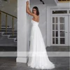 Simple Chiffon Wedding Dresses A-Line Elegant Bridal Gown Strapless Robe For Formal Party Glamorous Vestidos De Novia Customized 4