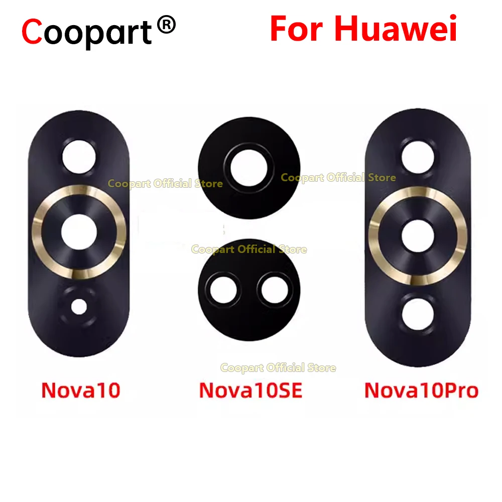 

Original New Rear Back Camera Glass Lens Replacement For Huawei Nova 10 Pro Nova10 NCO-LX1 GLA-LX1 With Adhesive Sticker