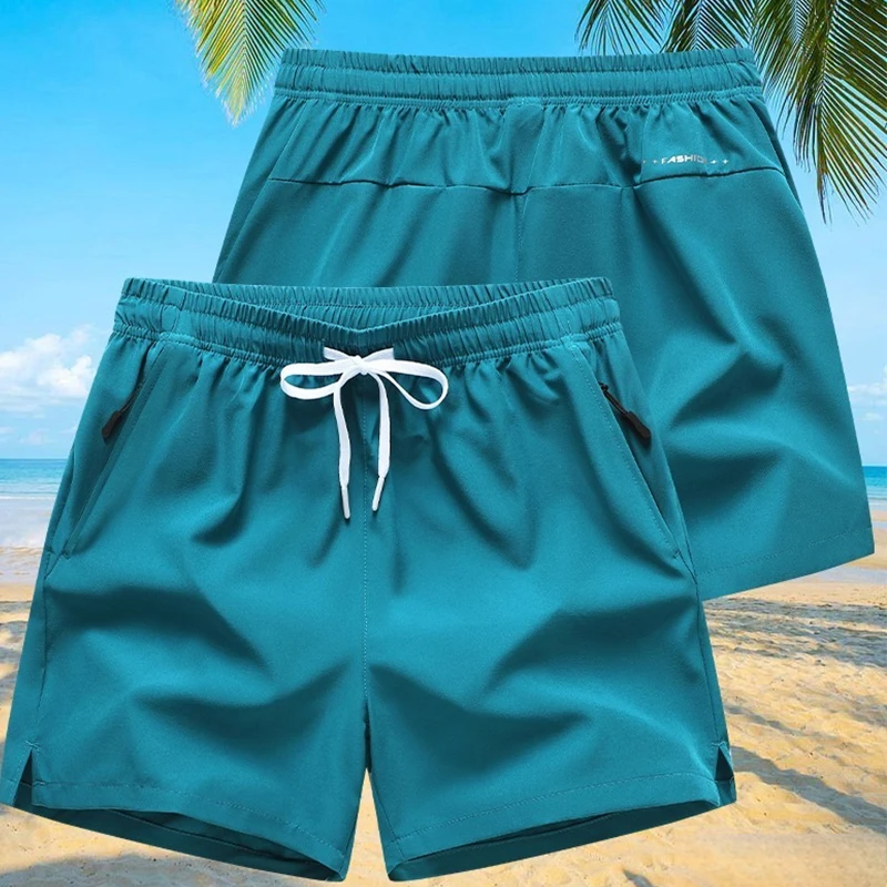Summer Men's 3/4 Shorts Thin Comfortable Breathable Sweat-absorbing Quick Drying Sports Fitness Shorts Running Shorts Sports Shorts Sport Shorts