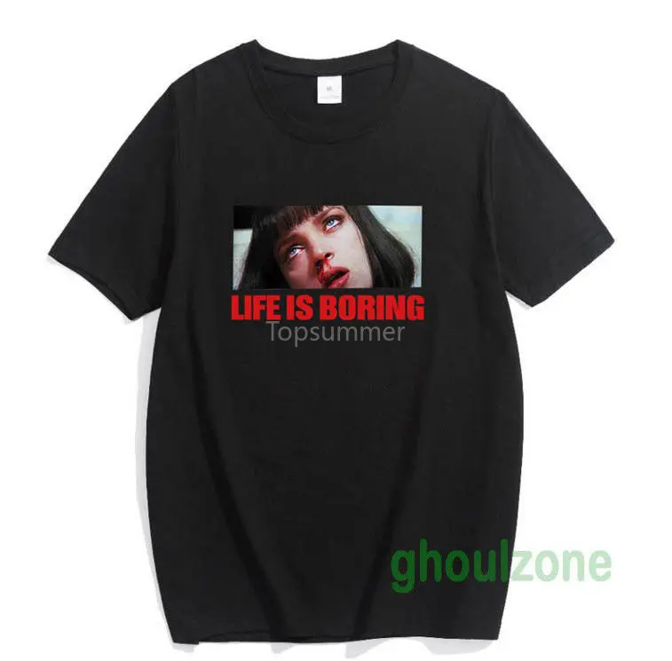 Женская футболка с принтом «Life