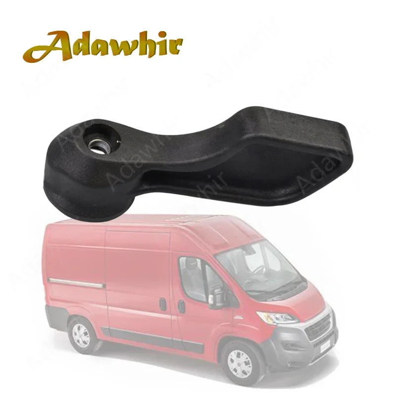 Poignée Porte Coulissante GLOBALHUT 73553955 Pour Fiat Ducato, Jumper, Boxer - Ergonomique, Noir, Installation Facile Vis M6