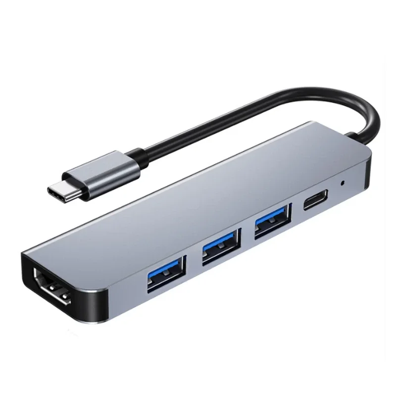 Universal USB C Hub with 4K HDMI & PD Charging Dock