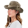 Cotton Embroidered Bad Bunny Fisherman Hats UN VERANO SIN TI Bucket Hat Woman Summer Foldable  Sun Hat Man Beach Hat 4