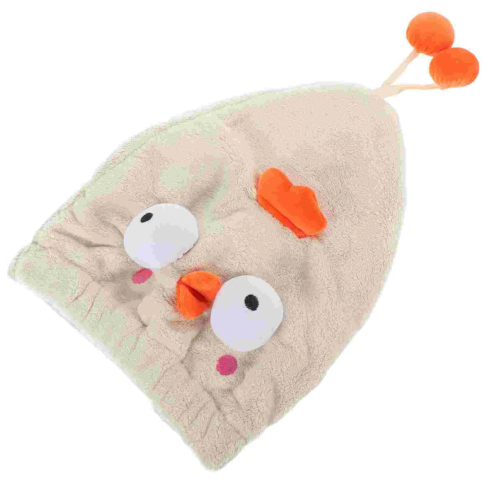 

Hair Drying Cap Water Absorbent Hair Drying Hat Cartoon Quick Hair Dry Towel for Women Teen Girls