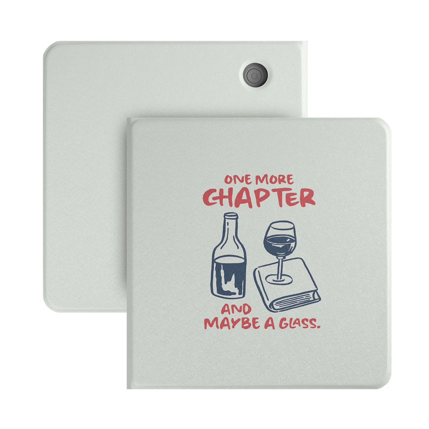 Murmole Detachable Magnetic Case with Clear Acrylic Back & Sleep Quotes