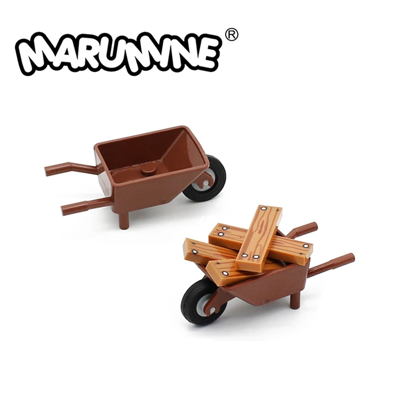 

Marumine 98288 минифиговая посуда, каркас тачки, 59895 шин, 14 мм, небольшой, одинарный, новый стиль, строительные аксессуары Brics