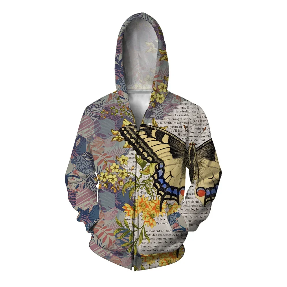 thumbnail image 1 of Sudadera con capucha de otoño para hombre, sudadera con cremallera, sudadera con gráfico de cuervo, sudadera Y2k para hombre, sudadera con capucha holgada gótica, ropa, 1 of 5
