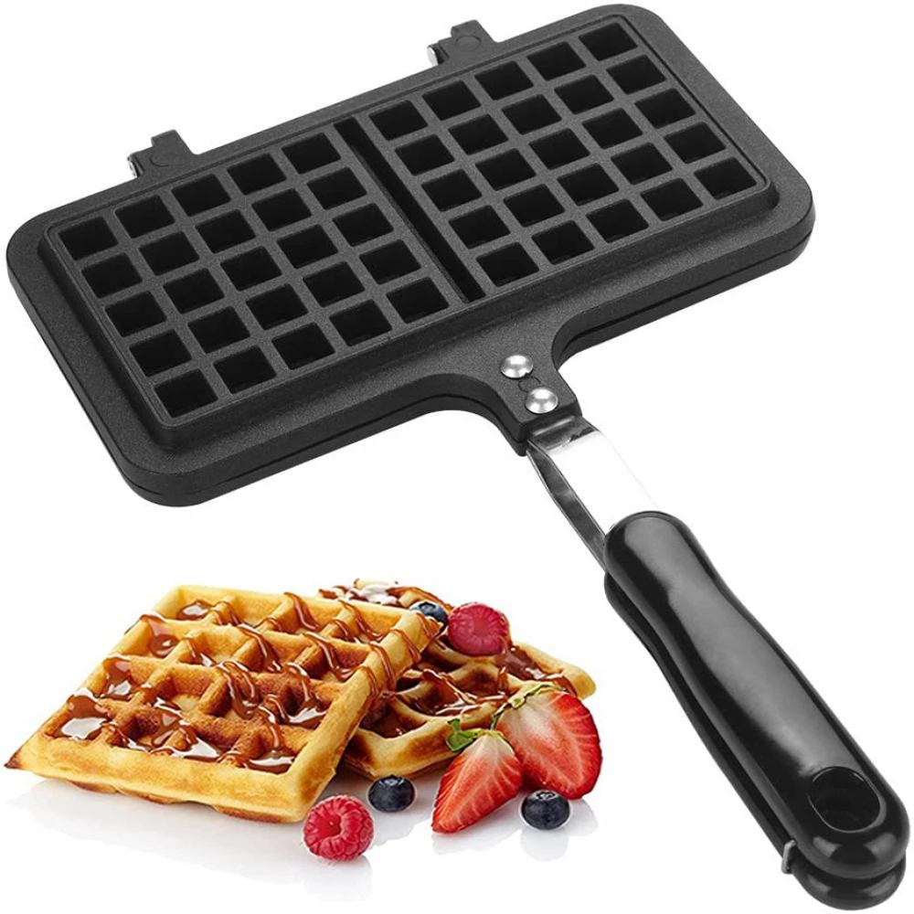 square cast iron waffle maker