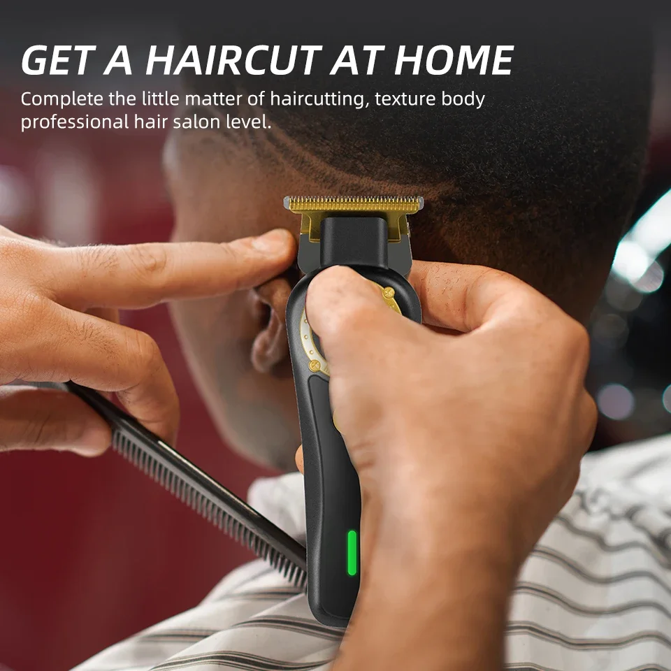 Description Picture 4 of itemHair Cutting Machine Professional Electric Hair Trimmer Cordless USB Rechargeable Hair Clippers Grooming Kit For Men