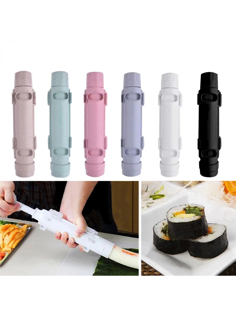 

Sushi Maker Quick Sushi Bazooka Japanese Roller Rice Mold Vegetable Meat Rolling DIY Sushi Making Machine Kitchen Sushi Tool