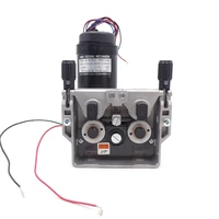 DC24V 42V 76ZY-04 Wire Feeder Motor 1.0-1.2mm 2.0-21m/Min Double Drive Mig Wires Feeding Assembly Motor With Tachometer Feedback 1