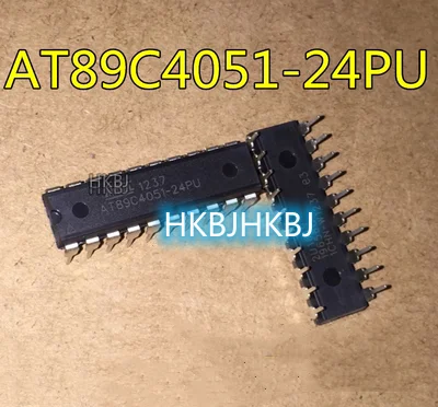 

10pcs/Lot Original AT89C4051-24PU DIP-20 8-bit Microcontroller -MCU AT89C4051 89C4051 Integrated Circuit NEW
