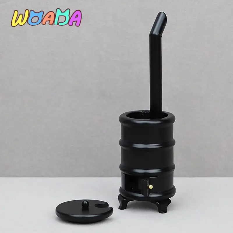 

1:12 Scale Mini Stove Chimney Model Dollhouse Miniature Accessories Kitchen Toy Doll House Furniture Decoration 1X Кукольный дом