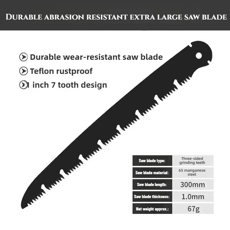 Multifunctional Folding Pruning Saw for Trees,Manual Garden Hand Saw Tool for Woodworking,Branch Trimming,Camping Outdoor
