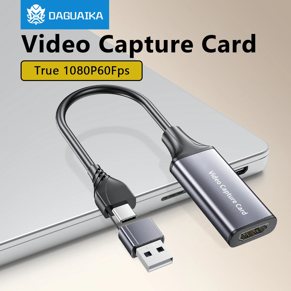 2 in 1 Video Capture Card USB 2.0 HDMI-compatible to USB/Type-c Game Grabber Record or Switch Xbox PS4/5 Live Broadcas 4k 30hz video capture card usb for ps4 game dvd camcorder camera recording live streaming 1080p hdmi video grabber record box