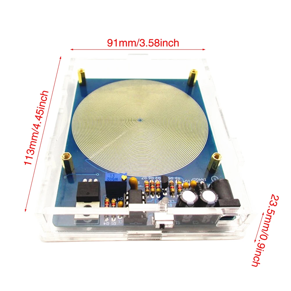 DC 5V 7.83HZ Schumann Resonance Wave Generator Ultra-low Pulse Frequency Wave Generator USB Audio Resonator Sleep Improver 5