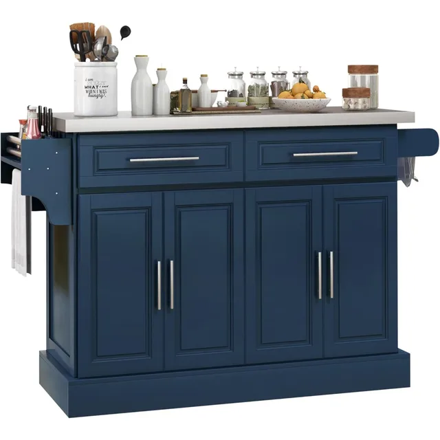Rolling Kitchen Island Cart 1