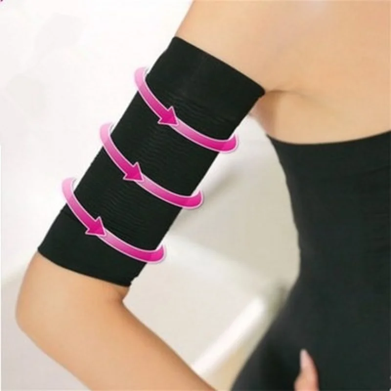 Ladies Elastic Compression Arm Shaping Sleeves Thin Arm Body Shapers