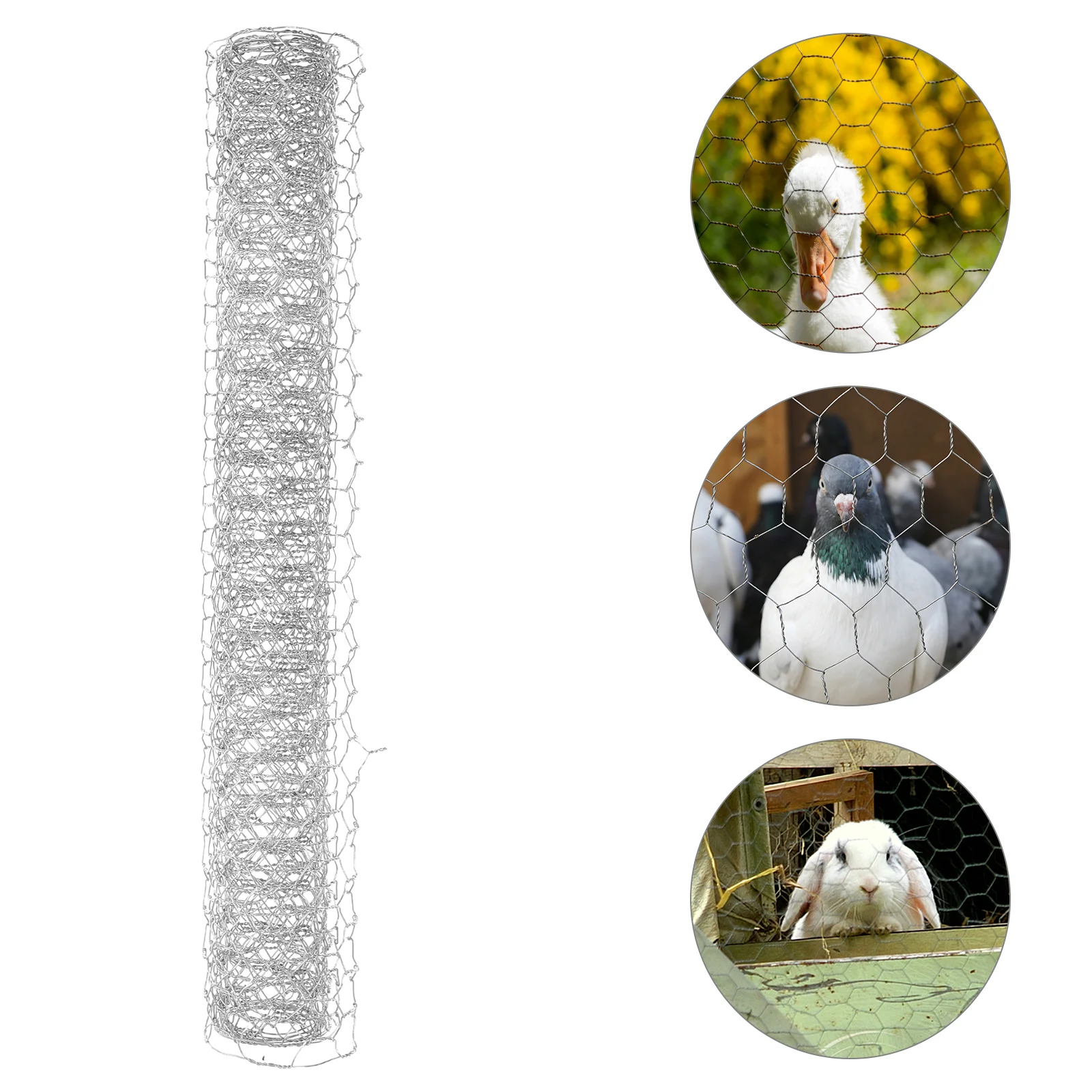 

Hexagonal Barbed Wire Crafting Mesh Galvanized Net Garden Chicken Livestock Iron Ornament