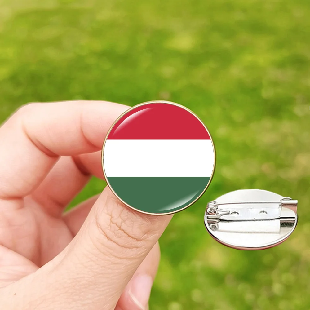24 Football Flag Badge Pins Scotland Hungary Italy Croatia Spain Denmark England Serbia Romania Belgium Portugal Georgia Brooch - Image 6