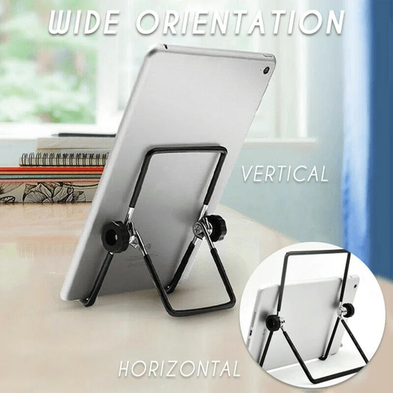 Universal Metal Tablet Holder For Samsung Tab S9 S8 Tablet Stand Mount Foldable Desk Flexible Phone Stand