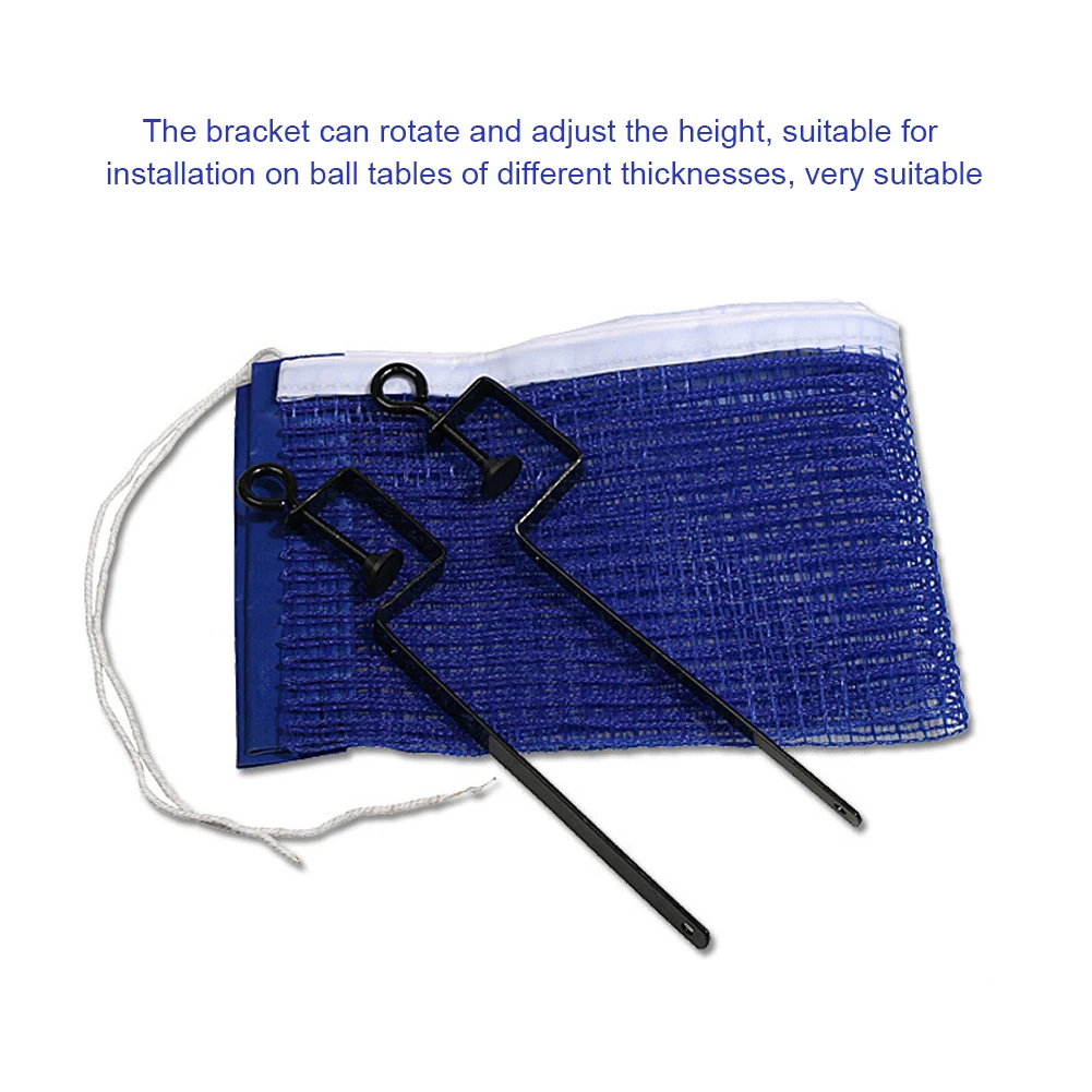 Table Tennis Net with Adjustable Rack Portable Replacement Net Practice Ping Pong Net Ping Pong Training Accessories