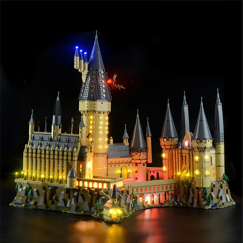 Kit Luci A Led Rc Per Lego 71043 Magic Castle Building Blocks Giocattolo In Mattoni (Solo Luce A Led, Senza Modello Di Blocchi)