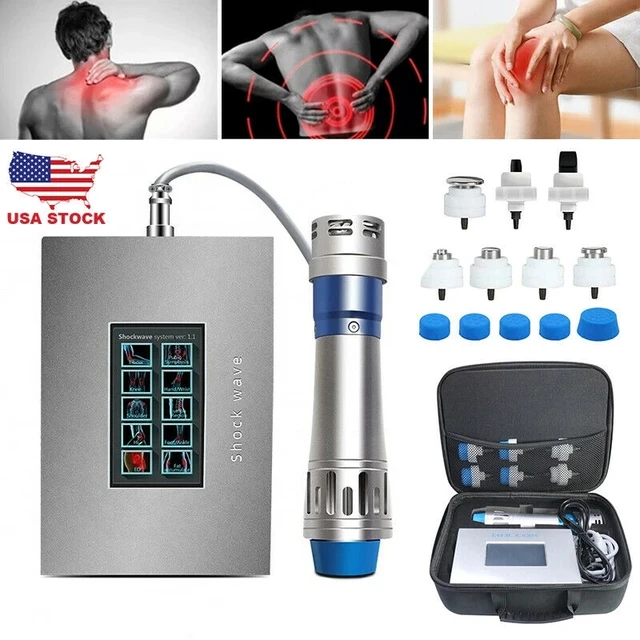 2 in 1 Physiotherapy Equipment ED Portable Eswt Shock Physical