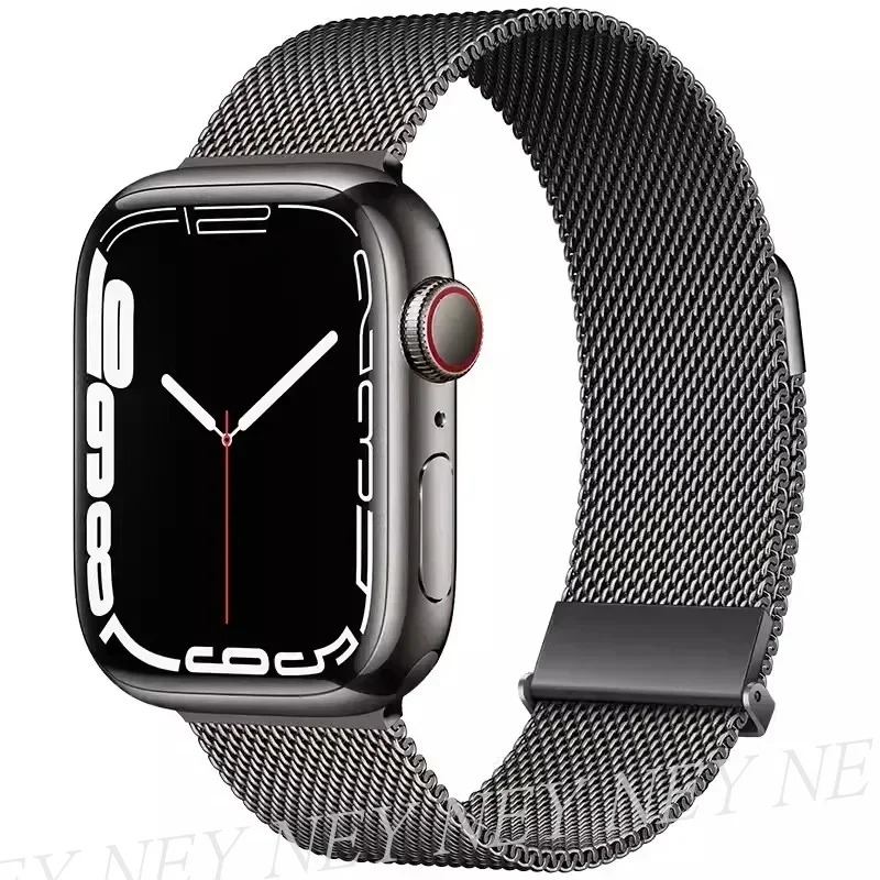 Elegant Milanese Loop Metal Watch Band Strap