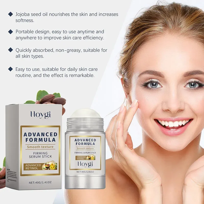 Facial tightening stick Retinol Lifting Firming Anti Aging Neck Cream Moisturiz Reduce Fine Lines Brighten Improve Sagging Skin 6
