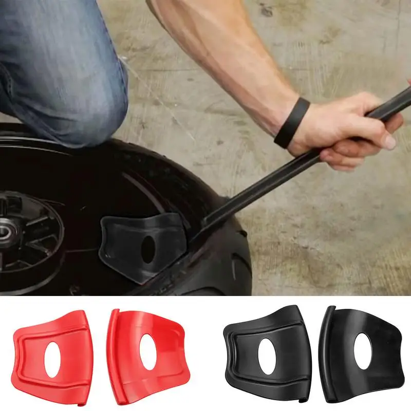 

2pcs/set Rim Protector Tire Changing Universal Bicycle Motorcycle Tire Changer Durable Rim shield Tyre Changer Saver Accessories