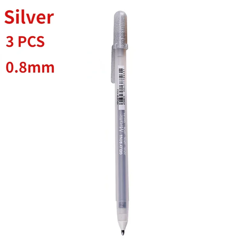 Gelly Roll Classic Pen, Bright White - 3 pens