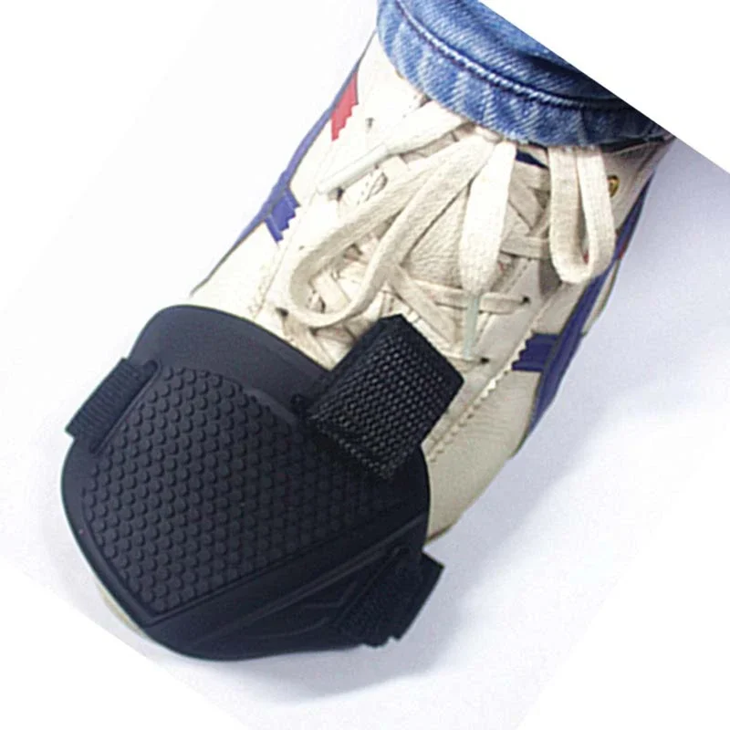 Rubber Motorcycle Shoes Protection Gear Shift Pad Anti-skid Gear Shifter Lightweight Boot Cover Shifter Guards Protector Useful motorcycle shift pad motorcycle shoe cover motorcycle protective gear motorcycle shoe protector motorcycle shift pedal cover motorcycle lever protector