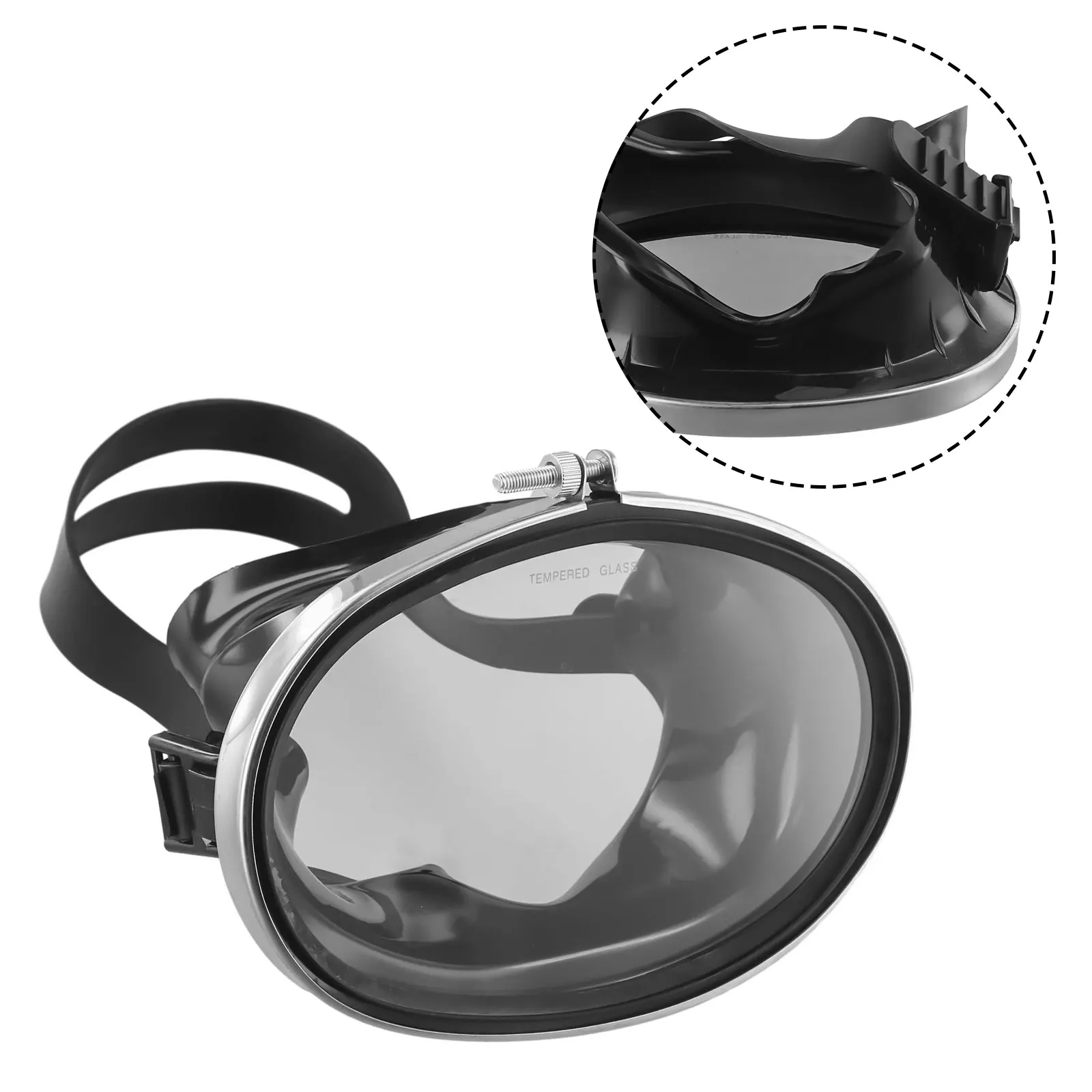HD Tempered Glass Dive-Mask Snorkeling Goggle Scuba Diving Mirror Swimming Fishing Glasses Watersports Equipment Diving Mask