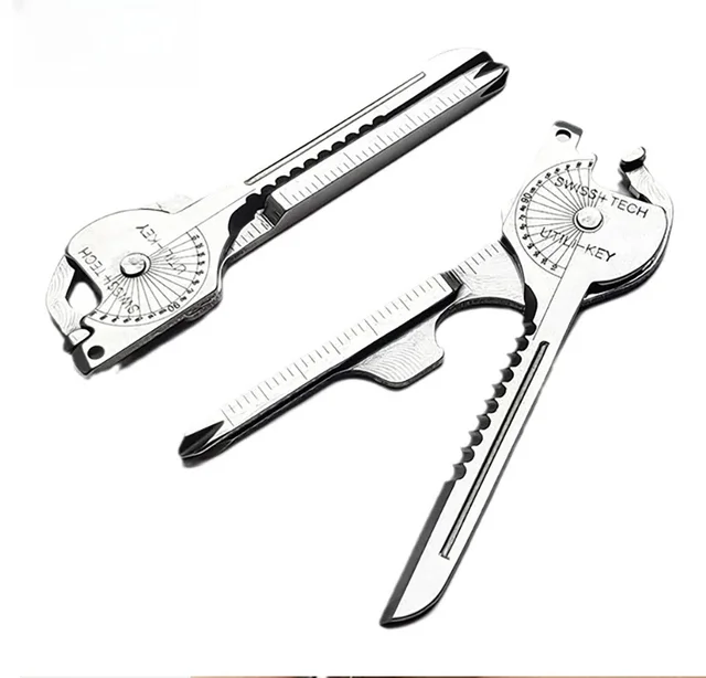 8-in-1 Camping Survival Keychain Tool 5