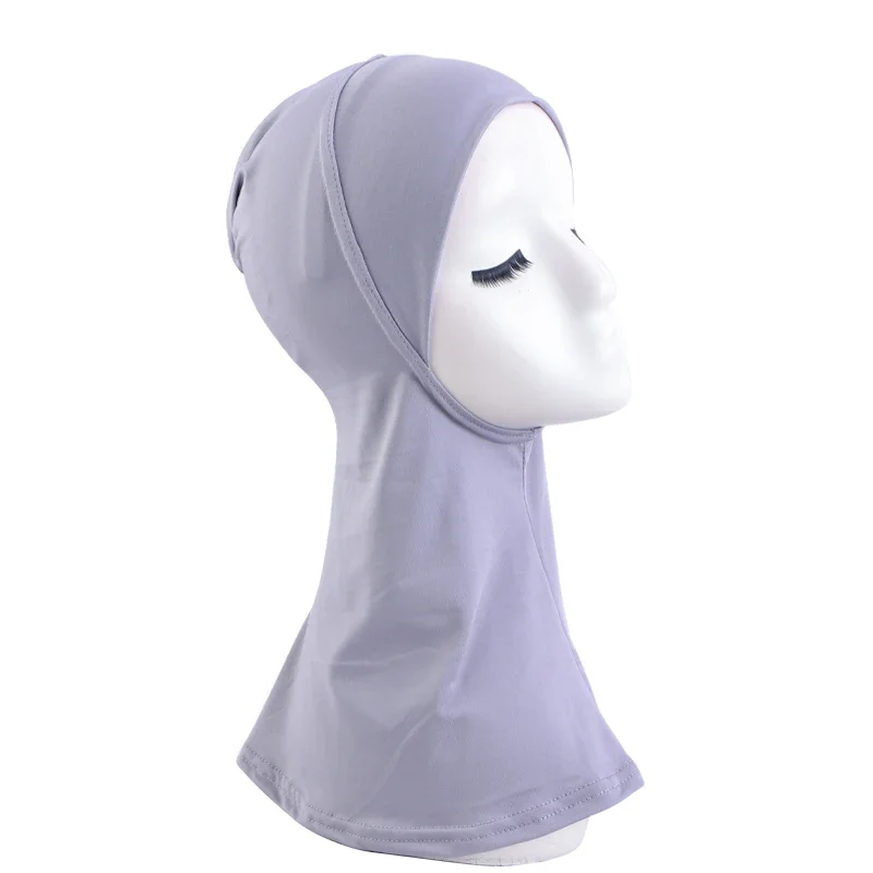 Islamic Muslim Headscarf, New Women's Veil, Headscarf, Hat, Soft Elastic Long Shawl, Neck Wrapping Hat 6