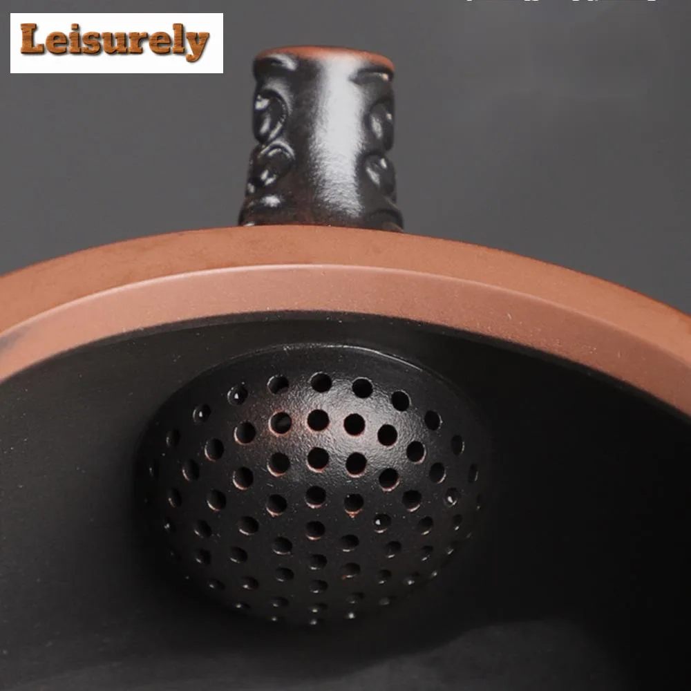 260ml Chinese Yixing Purple Clay Tea Pot Hand-carved Dragon Pattern Teapot Zisha Filter Teaware Customized Beauty Tea Infuser