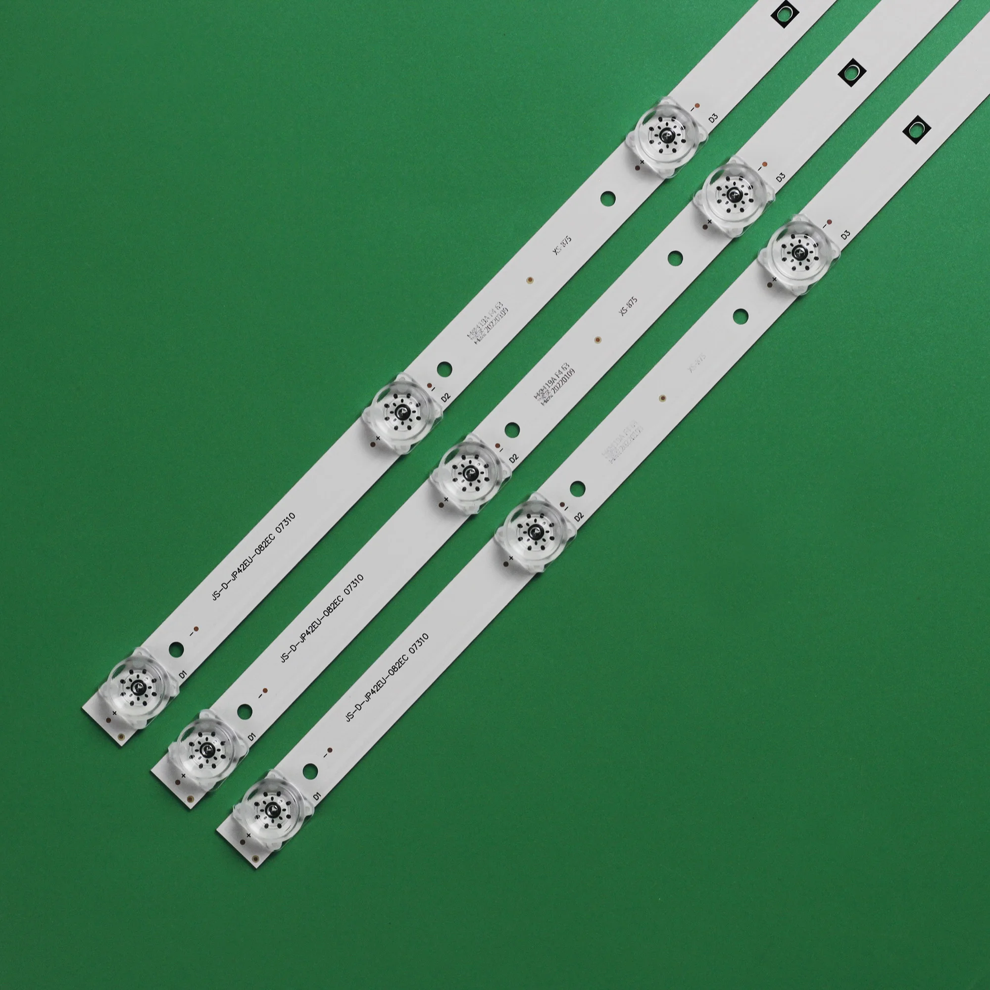 LED Backlight strip 8 lamp For Akai 42 TV JS-D-JP42EU-082EC (70310) E42EP/K1000 MCPCB 6V/LED 730MM