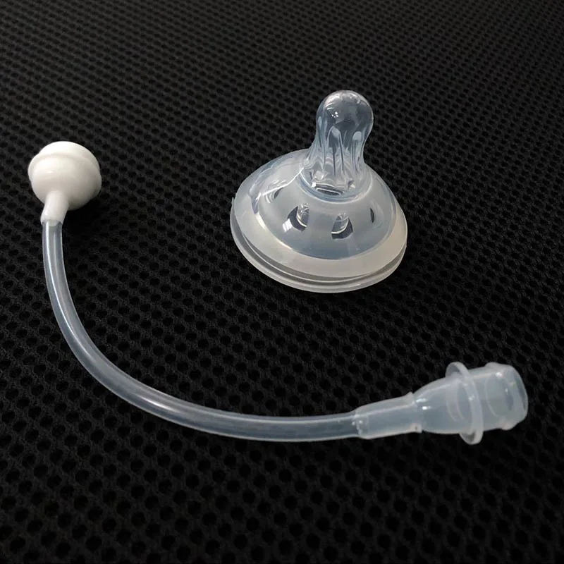 Baby Bottle Kids Cup Silicone Sippy Straw Mouth Feeding Bottle Nipple Replace Accessory baby feeding accessories